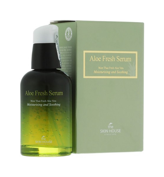 Сыворотка для лица The Skin House Aloe Fresh Serum 50 мл secret skin смягчающий тонер для лица с экстрактом розы damask rose 250