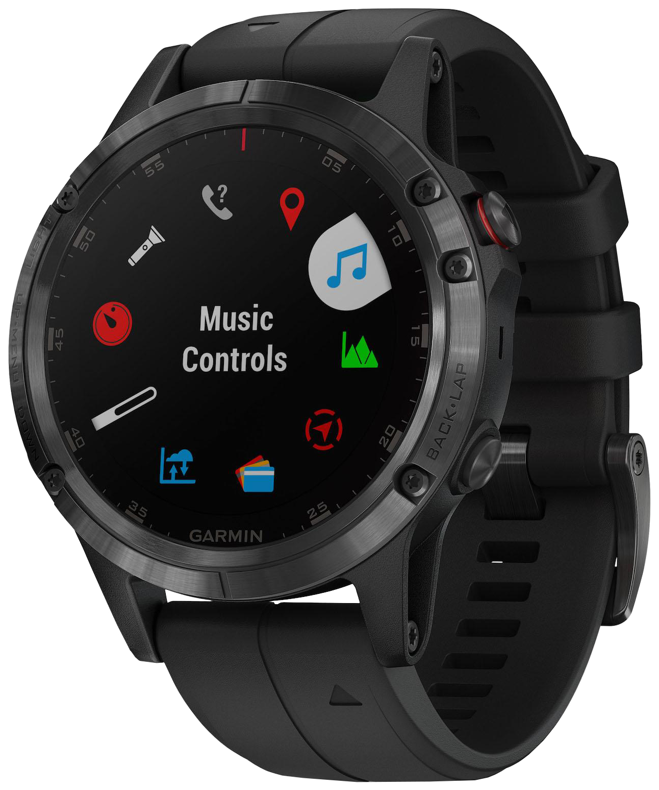 фото Умные часы garmin fenix 5 plus sapphire 010-01988-01