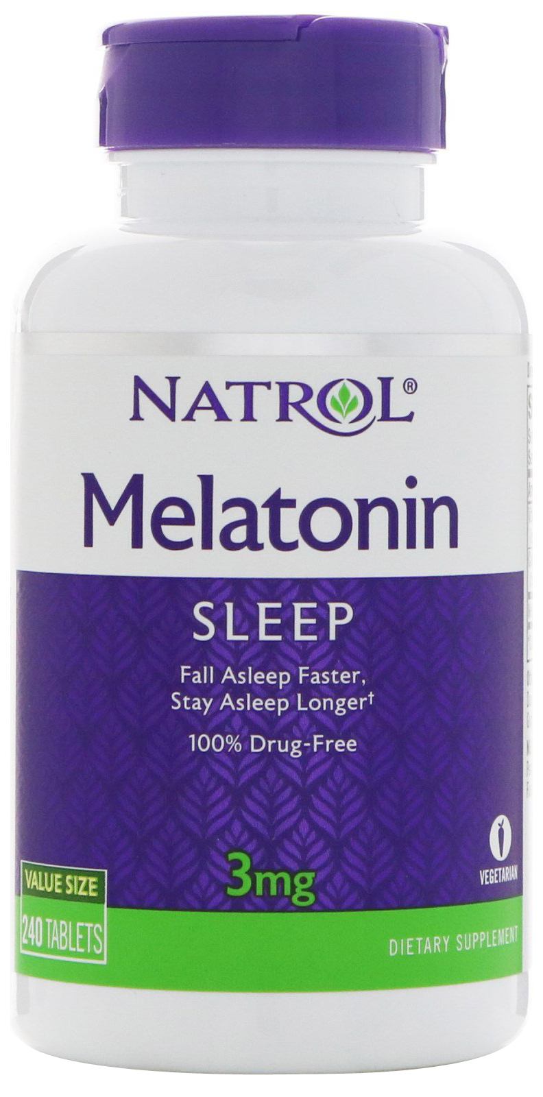 Купить Добавка для сна Natrol Melatonin 240 табл. натуральный