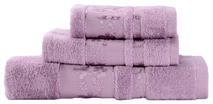 Банное полотенце Valtery emily-6 фиолетовый