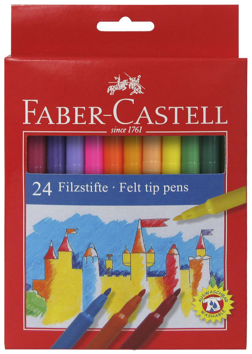 Фломастеры Faber-Castell Замок 24 шт