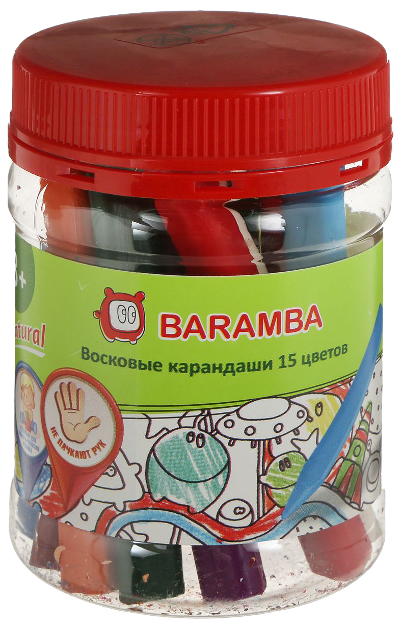 Карандаши цветные BARAMBA 15 цветов