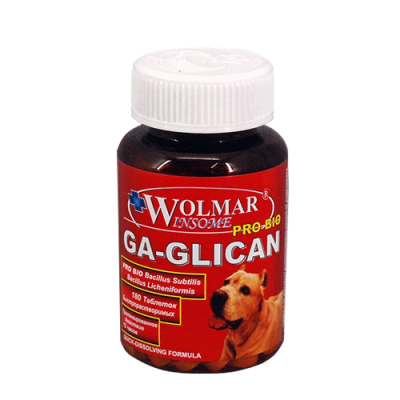 Витамины для собак WOLMAR Bio Ga Glican,