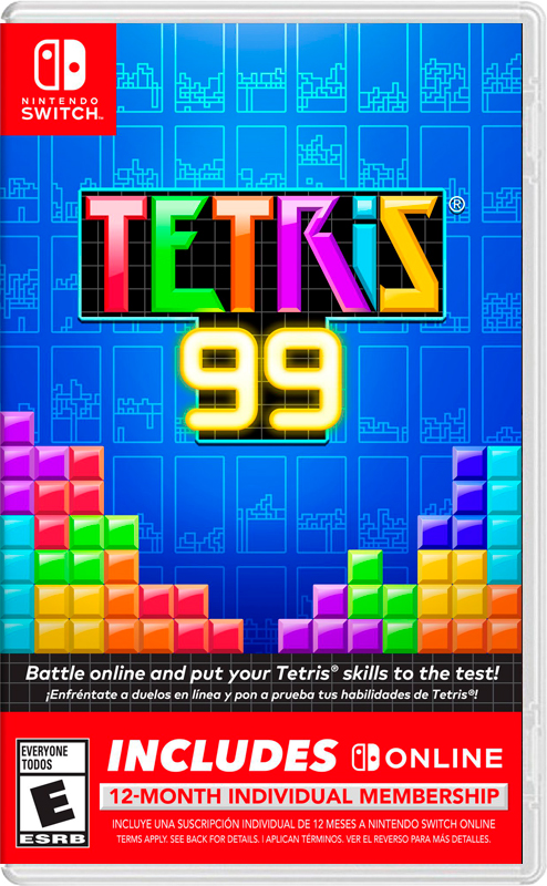 Игра Tetris 99 + Big Block DLC + NSO для Nintendo Switch