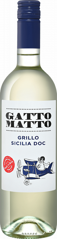 

Вино Gatto Matto Grillo Sicilia DOC Villa Degli Olmi