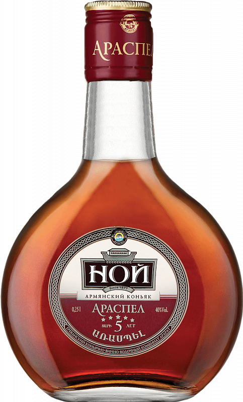 

Коньяк Ной, Araspel, 5 лет, 40 %, 250 мл