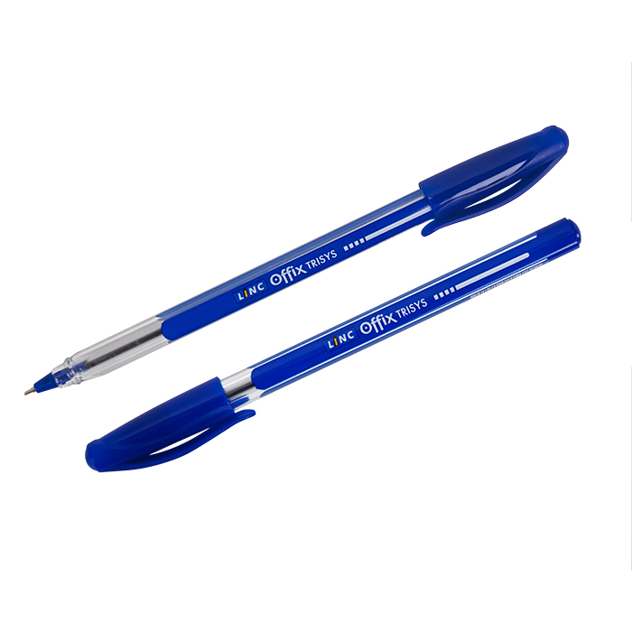 Ручка шариковая Linc Trisys, синяя, 0,7 мм, 1 шт.