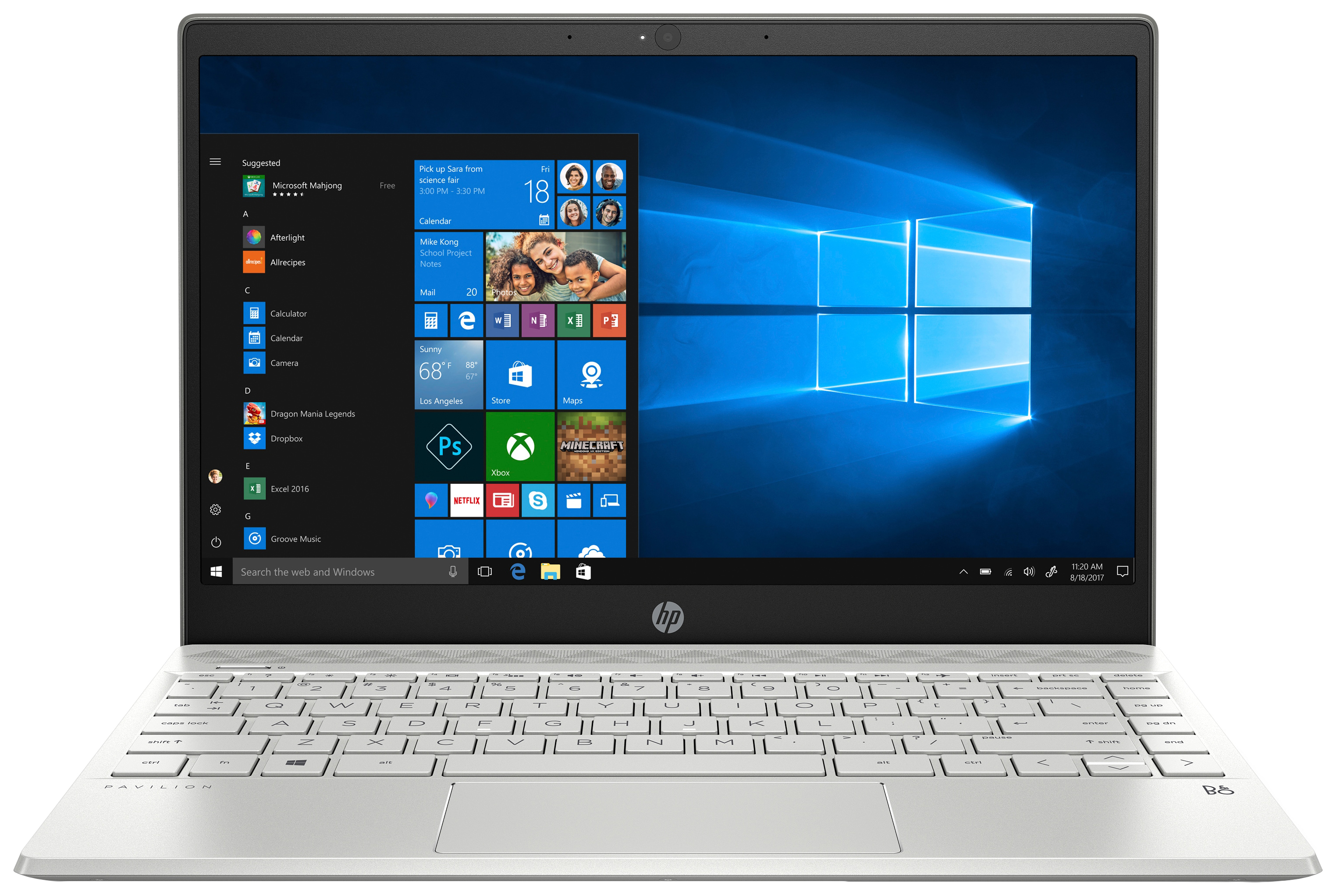 Ультрабук HP Pavilion 13-an1018ur Silver (8UB79EA)