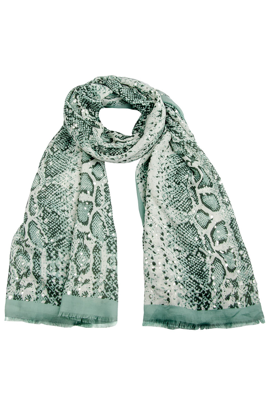 

Палантин женский Vip Collection SG2130 зеленый, SG2130