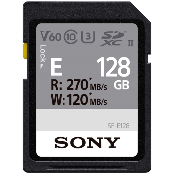 фото Карта памяти sony sf-e128/t