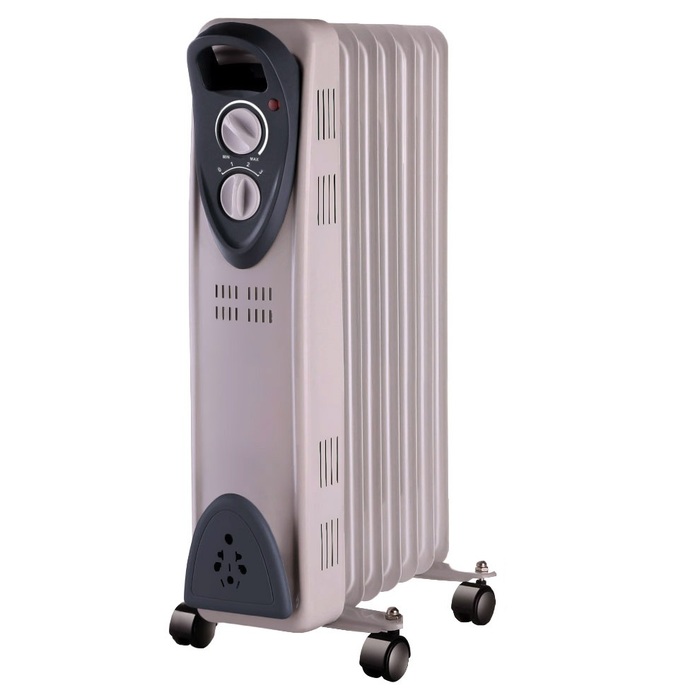 Масляный радиатор Oasis UT-15 серый радиатор масляный starwind shv3001 серый
