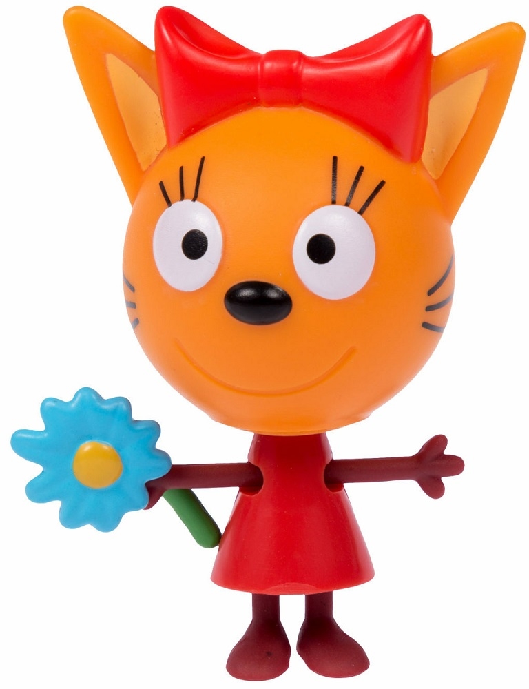 

Фигурка 1 TOY Три кота Котенок Карамелька 7,6 см Т16175