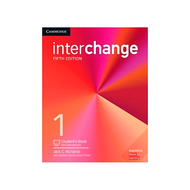 

Interchange. LeVel 1. Student'S Book WIth OnlIne Self-Study