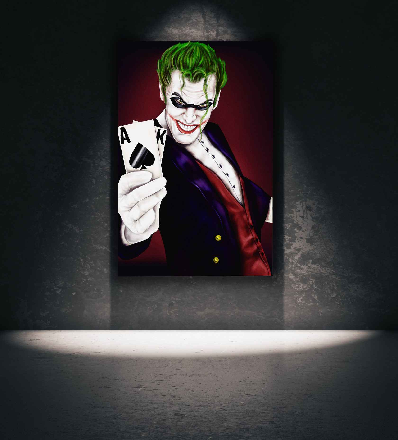 

Постер Comic Book Joker 40х50 в рамке