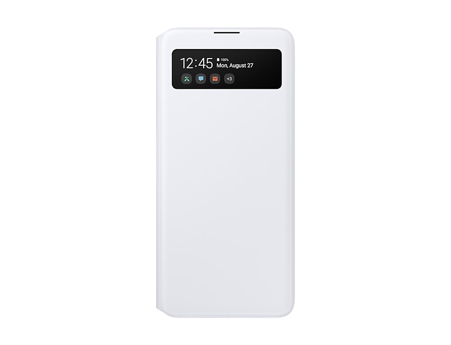 фото Чехол samsung s view wallet cover для samsung a51 white