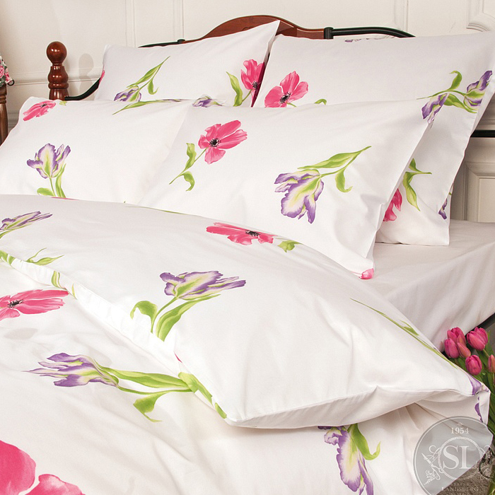 Комплект постельного белья «Spring Melody (Pink)», размер 1,5 спальный