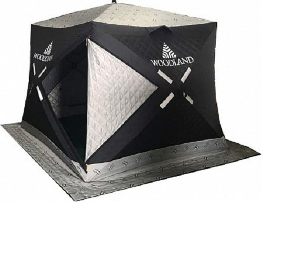 фото Зимняя палатка куб woodland ultra, трехслойная