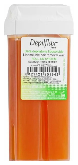 

Воск для депиляции Depilflax Облепиха в картридже 110 г