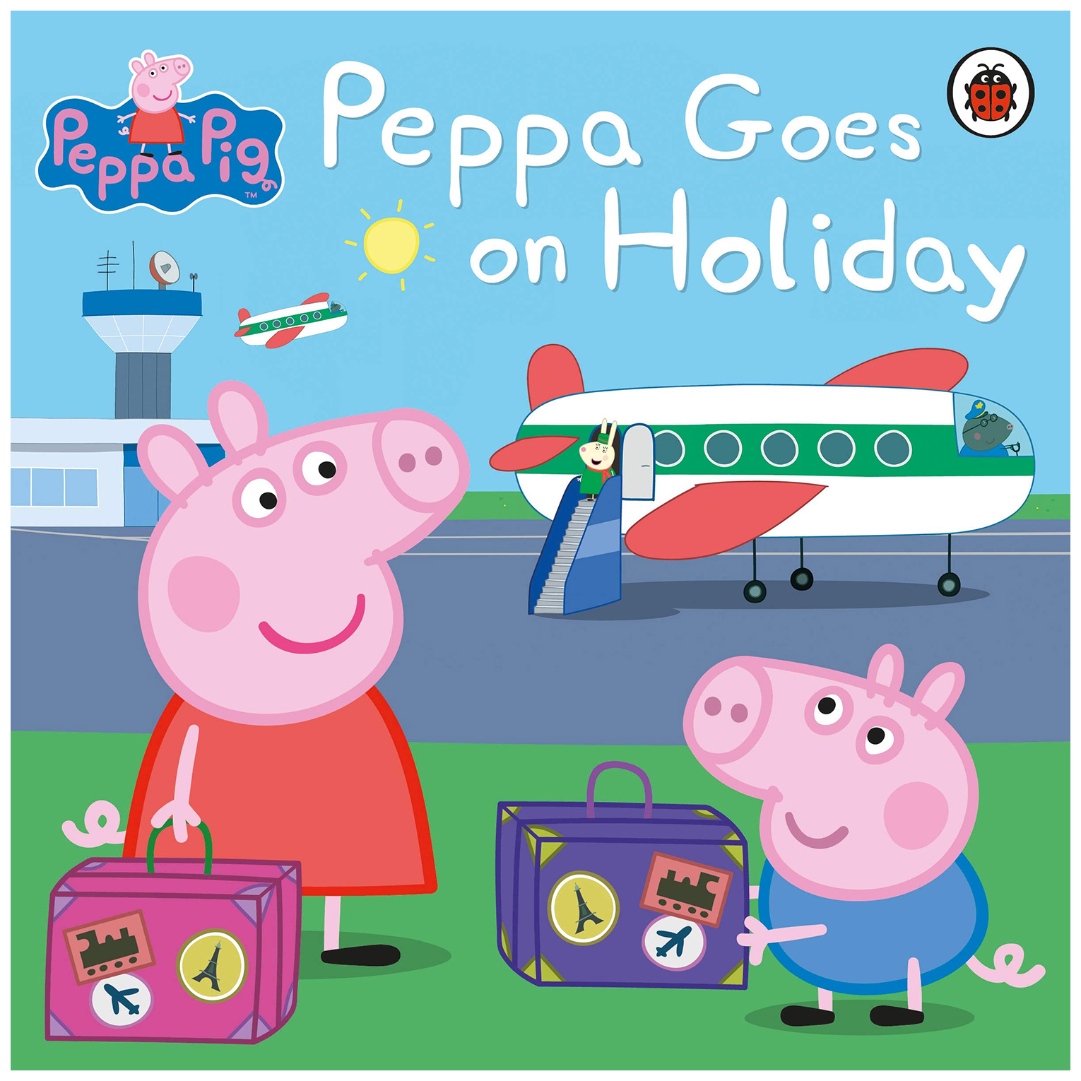 фото Peppa goes on holiday ladybird