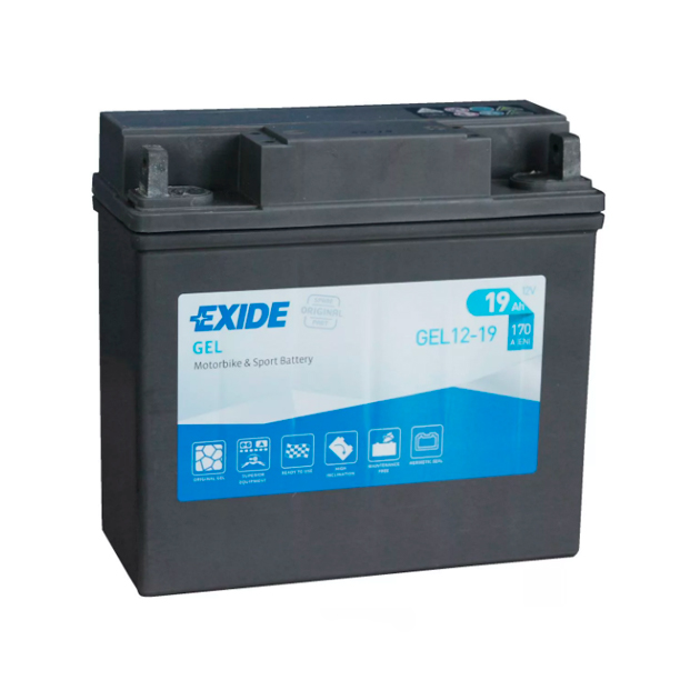 фото Аккумуляторная батарея exide gel [12v 19ah 170a b0] exide