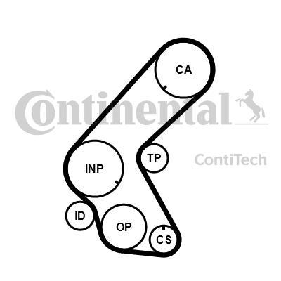 фото Ремень приводной contitech ct1178