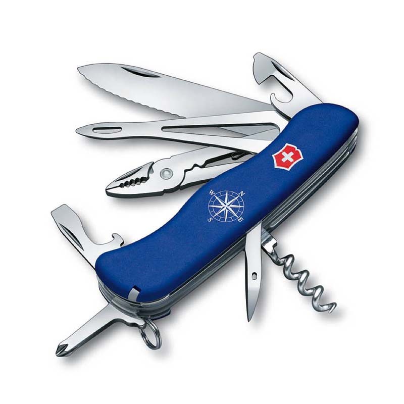 фото Мультитул victorinox skipper 0.9093.2w 111 мм синий, 17 функций