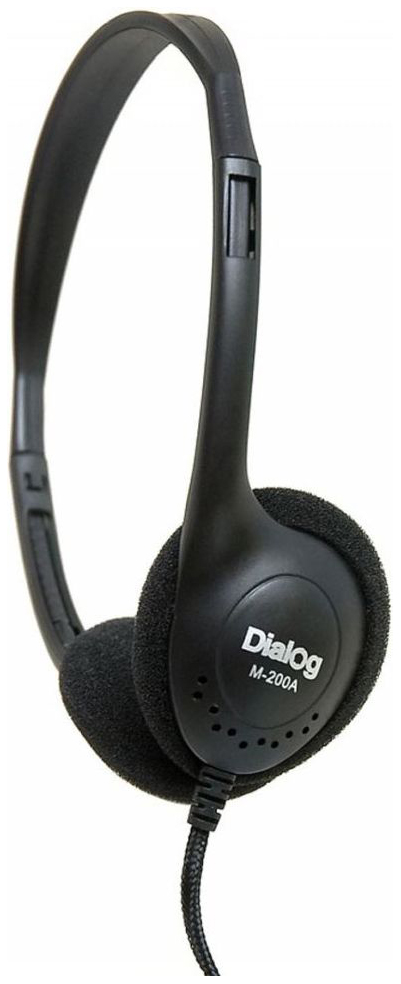 фото Наушники dialog м-200а black