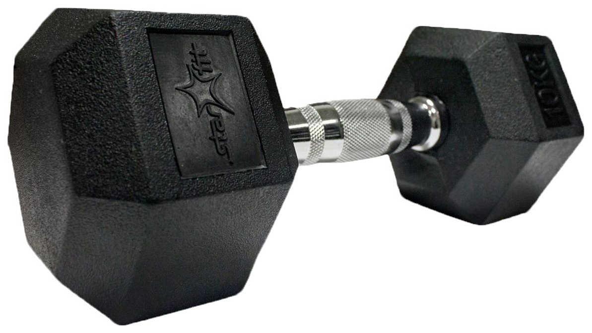 

Гантель обрезиненная StarFit DB-301 10 кг, DB-301