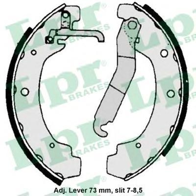 

Тормозные колодки Lpr 6740