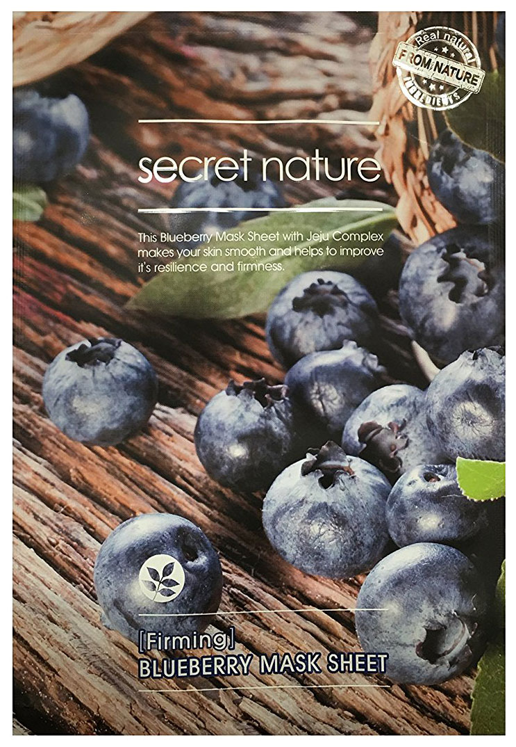 фото Маска для лица secret nature firming blueberry 25 мл