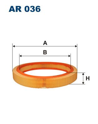 фото Фильтр воздушный filtron ar036