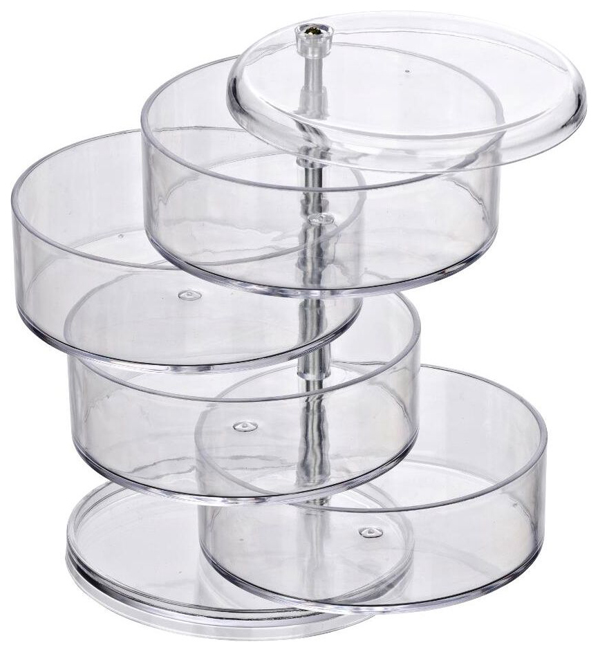 Органайзер для косметики Wenko Tower 04729 Прозрачный