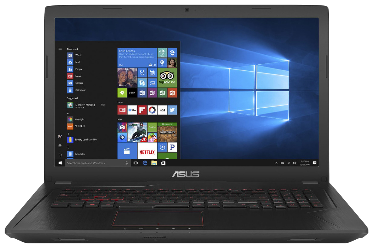 Ноутбук ASUS TUF Gaming FX753VD-GC367 Black (90NB0DM3-M09530)