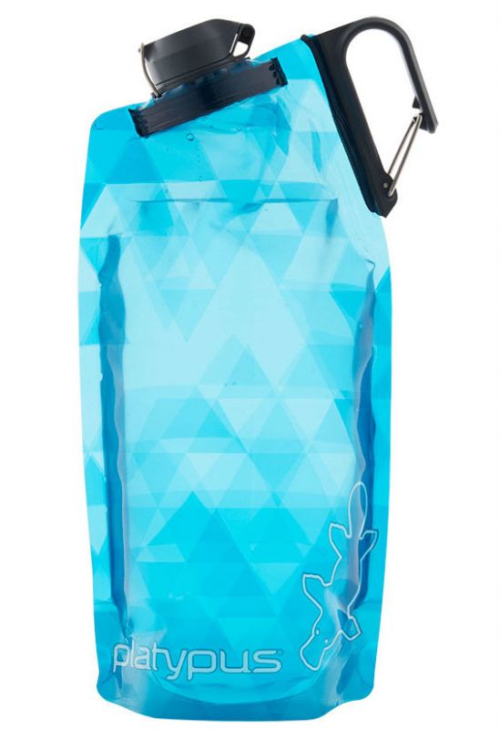 фото Туристическая фляга platypus duolock bottle 1 л голубая