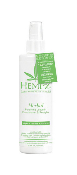 фото Кондиционер для волос hempz herbal healthy hair fortifying leave-in conditioner & restyler