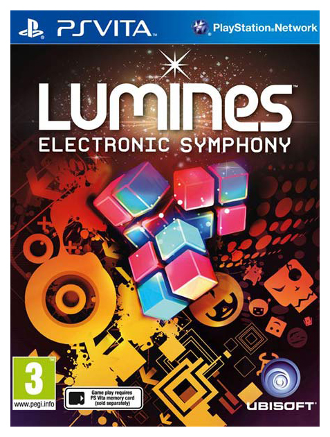 фото Игра lumines: electronic symphony для playstation vita ubisoft