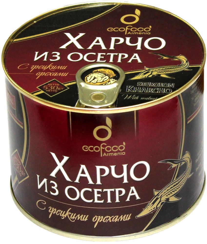 фото Харчо ecofood из осетра с грецкими орехами 530 г