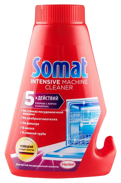 фото Средство somat intensive machine cleaner для посудомоечных машин 250 мл