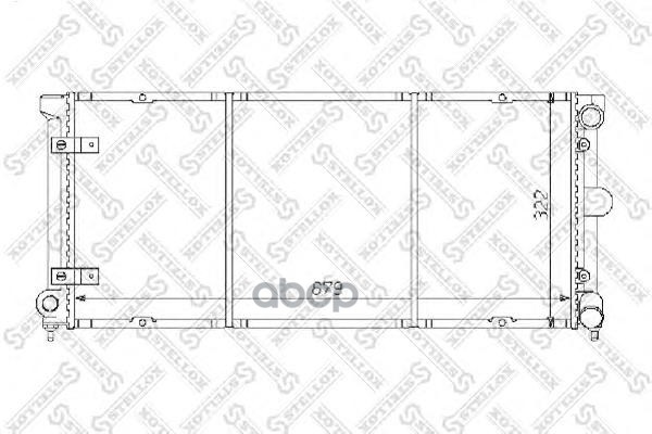 

Радиатор системы охлаждения Stellox 1025075SX