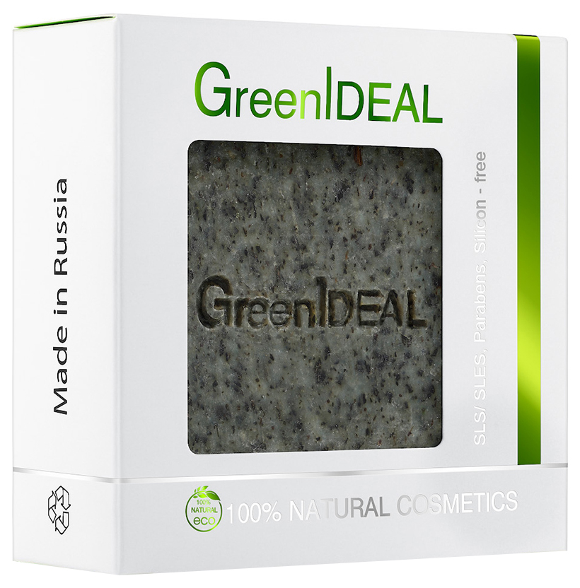 Косметическое мыло GreenIdeal С травами 100 г