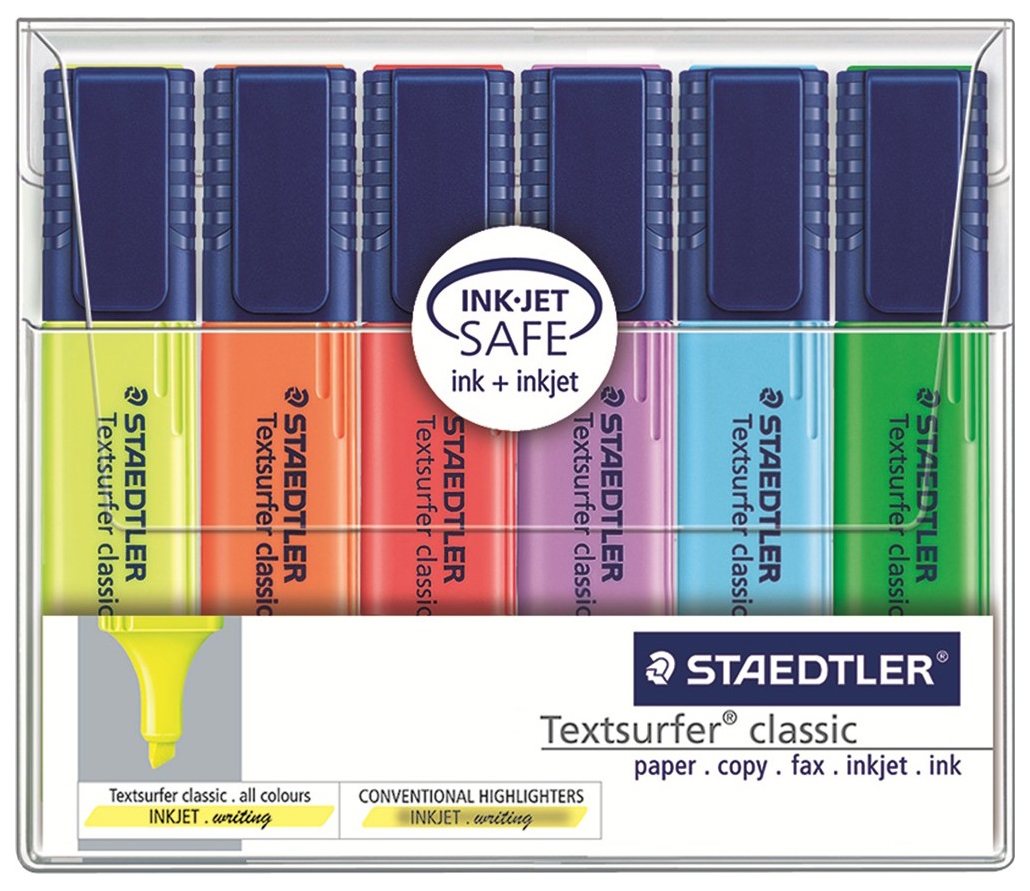 фото Текстовыделитель staedtler 364 6 шт