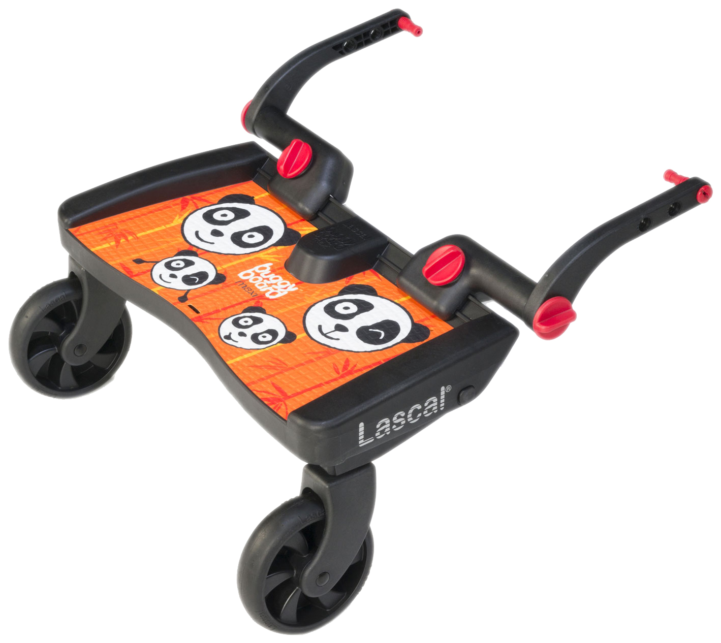 фото Подножка lascal buggyboard maxi к коляске panda jungle оранжевая