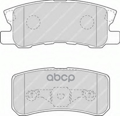 

Комплект тормозных колодок MITSUBISHI 4605A502