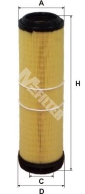 

Фильтр воздушный MFILTER A 893