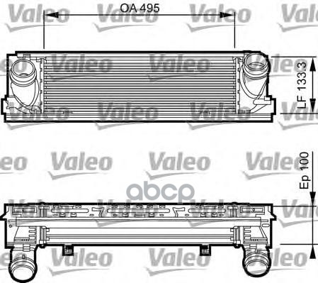 

Интеркулер BMW F20/F30 2.0D/3.0D 11-