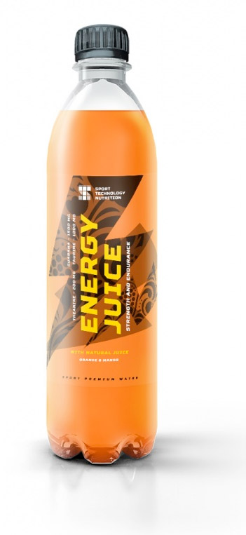 Энергетик Sport Technology Nutrition СТ Energy Juice, 500 мл, манго/апельсин
