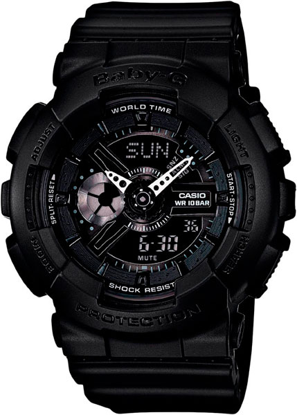 фото Наручные часы кварцевые женские casio baby-g ba-110bc-1a