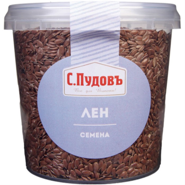 

Семена льна целые С.Пудовъ 200 г