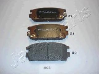 

Тормозные колодки Japanparts PPH03AF