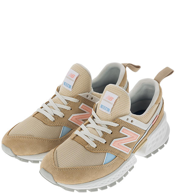 

Кроссовки женские New Balance WS574 бежевые 9 US, Бежевый, WS574